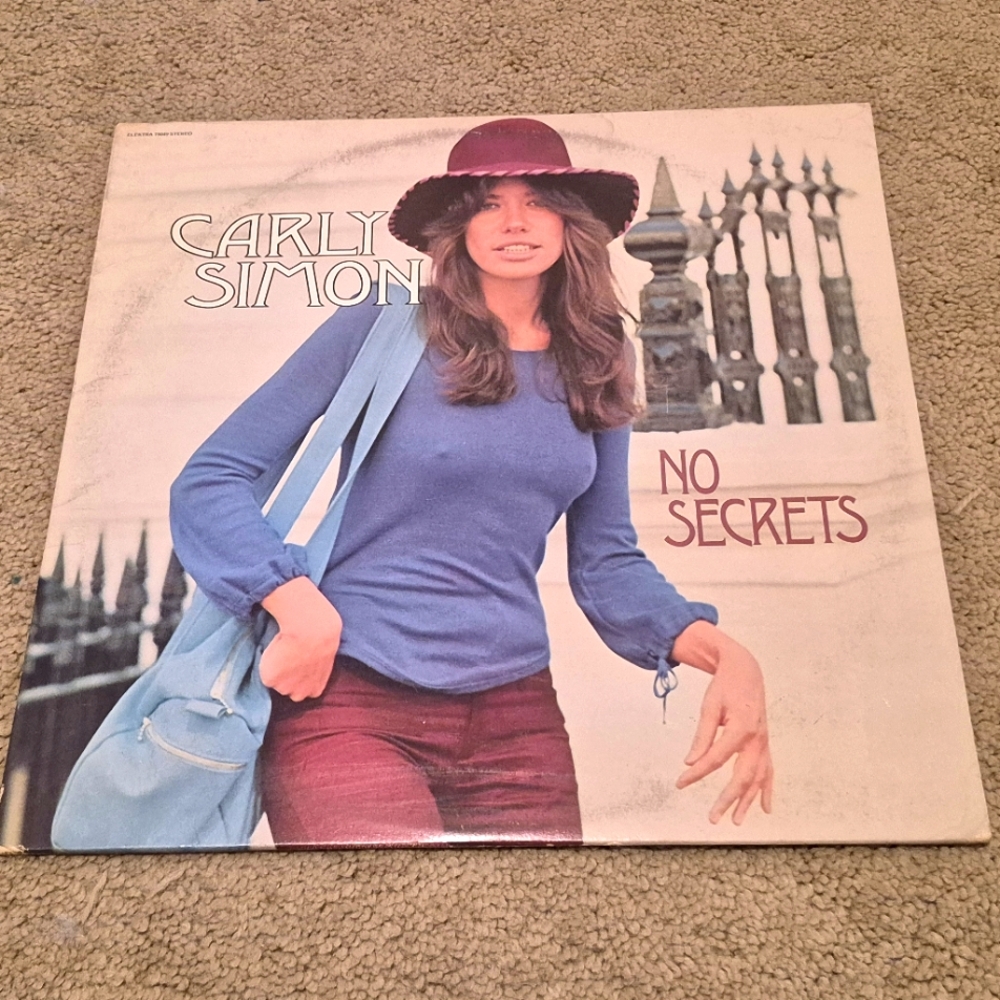 Carly Simon 'No Secrets' Vinyl Record